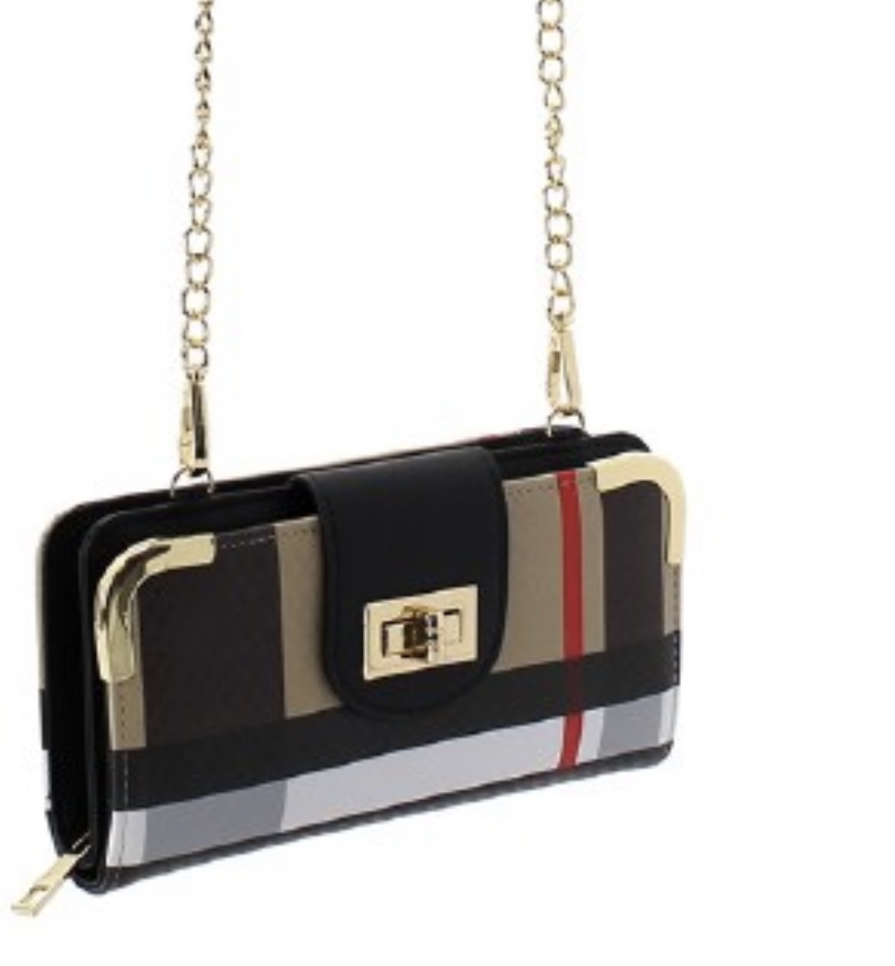 Burberry inspired wallet/crossbody Shuggaz Closet Hats, purses