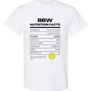 Nutrition Facts T-Shirt