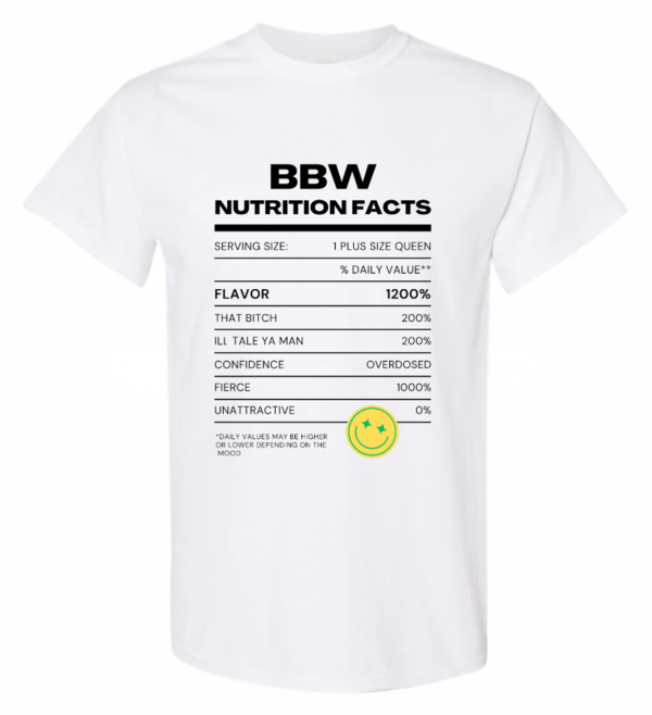 Nutrition Facts T-Shirt