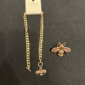 Bee Necklace and Any Size Ring